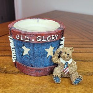 Boyds Bears Resin #27766 Yankee Doodlebear "Stars & Stripes Forever"